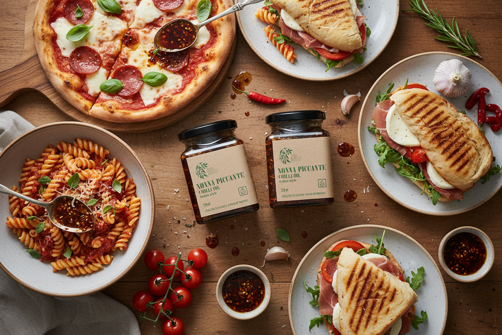 Nonna Piccante Chilli Oil - Twin pack