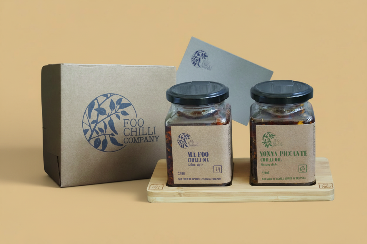 Chilli Oil gift box- with custom tray – Foo Chilli Company