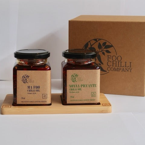 Chilli oil gift box- with custom tray