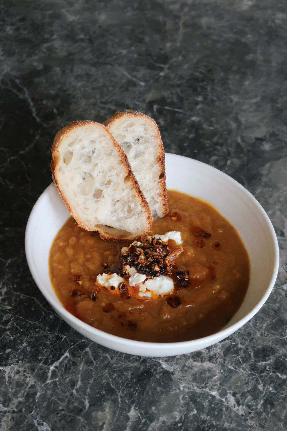 Roast Butternut Pumpkin Soup with Nonna Piccante